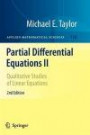 Partial Differential Equations II: Qualitative Studies of Linear Equations (Applied Mathematical Sciences)
