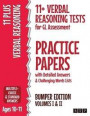 11+ Verbal Reasoning Tests for GL Assessment Practice Papers with Detailed Answers &; Challenging Words Lists Bumper Edition