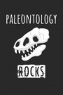 Dinosaur Notebook 'Paleontology Rocks' - Paleontology Gift - Journal for Dino Lover - Paleontologist Diary: Medium College-Ruled Journey Diary, 110 pa