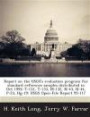 Report on the Usgs's Evaluation Program for Standard Reference Samples Distributed in Oct 1994: T-131, T-133, M-132, N-43, N-44, P-23, Hg-19: Usgs Ope