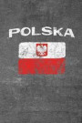 Polska: Polish Flag Notebook or Journal, 150 Page Lined Blank Journal Notebook for Journaling, Notes, Ideas, and Thoughts