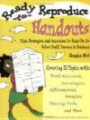 Ready-to-Reproduce Handouts: Tips, Strategies, and Activities to Pass On to School Staff and Parent