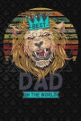 best dad in the world: Lined Notebook / Diary / Journal To Write In 6x9 for papa, grandpa, uncle, law stepdad in fathers day lion daddy for f