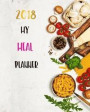 2018 My Meal Planner: Food Journal Notebook Record Weekly Diet Health Notebook Planner Weight Loss, 8x10'