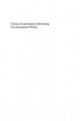 Choice Experiments Informing Environmental Policy