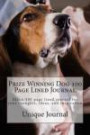Prize Winning Dog 100 Page Lined Journal: Blank 100 page lined journal for your thoughts, ideas, and inspiration