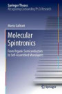 Molecular Spintronics: From Organic Semiconductors to Self-Assembled Monolayers (Springer Theses)