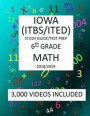 6th Grade IOWA ITBS ITED, 2019 MATH, Test Prep: 6th Grade IOWA TEST of BASIC SKILLS, EDUCATIONAL DEVELOPMENT 2019 MATH Test Prep/Study Guide