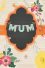 Mum: Floral Mother's Day Gifts for daughter Wife/Beautiful designed interior/from Granddaughter to Grandma/Stripe Pattern J
