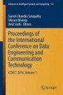 Proceedings of the International Conference on Data Engineering and Communication Technology: ICDECT 2016, Volume 1 (Advances in Intelligent Systems and Computing)