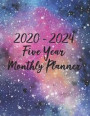 2020-2024 Five Year Monthly Planner: 60 Months Calendar, 5 Year Appointment Calendar, Business Planners, Agenda Schedule Organizer Logbook and Journal