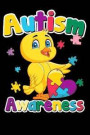 Autism Awareness: 100 Page Blank Ruled Lined Lovely Autism Awareness Bird Chicken Chick Writing Journal - 6 X 9 Kids Gift Men Women Puzz