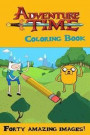 Adventure Time Coloring Book: Over forty amazing drawings to color in!