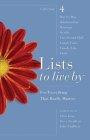 Lists to Live By: The Fourth Collection: For Everything That Really Matters (Lists to Live By)