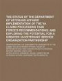 The Status of the Department of Veterans Affairs' Implementation of the Va Claims Processing Task Force's Recommendations
