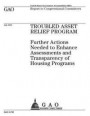 Troubled Asset Relief Program: further actions needed to enhance assessments and transparency of housing programs: report to congressional committees