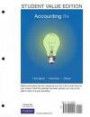 Accounting, Chapters 1-23, Student Value Edition and Myaccountinglab Course Student Access Code Card Package