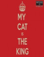 Write Here Notebooks: Quote Notebook/Journal/Diary Collection Unlined Blank Paper 100 Pages 8.5'x11' Composition Book My Cat Is The King