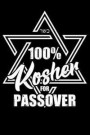 Notebook: Kosher Passover Pesach Jewish Holiday Hebrew Food Black Lined Journal Notebook Writing Diary - 120 Pages 6 x 9