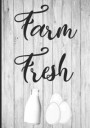 Farm Fresh: Blank Farm Fresh Cookbook Recipe Journal to Write In. Family Diary/Notebook for Baking, Cooking, Create Your Favorite