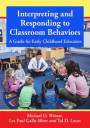 Interpreting and Responding to Classroom Behaviors