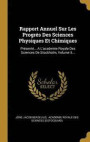 Rapport Annuel Sur Les Progr s Des Sciences Physiques Et Chimiques