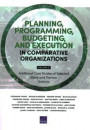 Planning, Programming, Budgeting, and Execution in Comparative Organizations