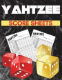 Yahtzee Score Sheets: Amazing Score Pads for Scorekeeping. 100 Large Yahtzee Score Pads Pages, Large Format 8.5' x 11' Yahtzee Score Cards