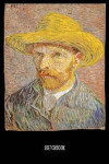 Sketchbook: 100-page blank sketchbook with a Van Gogh Self-Portrait on the cover