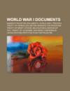 World War I Documents: Mandate Palestine Documents, World War I Treaties, Treaty of Versailles, British Mandate for Palestine