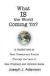 What IS the World Coming To?: A Candid Look at Past, Present and Future Through the Lens of Real Prophecy and Common Sense