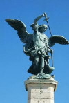 Angel Statue at Castle Saint Angelo in Rome, Italy Journal: Take Notes, Write Down Memories in this 150 Page Lined Journal
