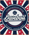 Baseball Composition Notebook: Baseball Composition Notebook for School Sports Fans. Sports Themed Narrow Ruled Workbook 7.5 X 9.25 In, 80 Pages, Jou