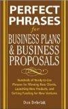 Perfect Phrases for Business Proposals and Business Plans (Perfect Phrases)