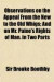 Observations on the Appeal From the New to the Old Whigs; And on Mr. Paine's Rights of Man. in Two Parts