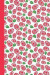 Journal: Red Roses (Red and Green) 6x9 - DOT JOURNAL - Journal with dot grid paper - dotted pages with light grey dots