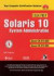 Solaris 10 System Administration