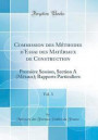 Commission Des Methodes d'Essai Des Materiaux de Construction, Vol. 3