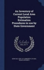 An Inventory of Current Local Area Population Estimation Procedures in Use by State Government