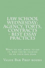 Law School Wednesday: Agency, Torts, Contracts - Best Essay Practices: What to Say, When to Say It, Who You're Talking to on Your Bar Exam