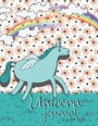 Unicorn Journal for Kids: Cute Cover Cloud Rainbow Unicorn Notesbook/Paperback Journal/Taking Notes/Writing Creative Stories/Line Journal/Diary