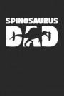 Dinosaur Notebook 'Spinosaurus Dad' - Paleontology Gift - Journal for Dino Lover - Paleontologist Diary: Medium College-Ruled Journey Diary, 110 page