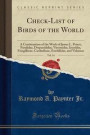 Check-List of Birds of the World, Vol. 14