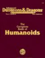 Complete Book of Humanoids/Player's Handbook Rules Supplement: Dungeons & Dragons (Advanced Dungeons & Dragons, 2nd Edition, Humanoids, Phbr10)
