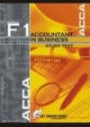 ACCA - F1 Study Text Accountant in Business (New Syllabus) 2008