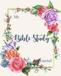 Bible Study Journal: A Beautiful Bible Study Journal to Write in - Bible Study Workbooks for Christian Personal Journaling
