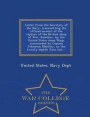 Letter from the Secretary of the Navy, Transmitting the Official Account of the Capture of the British Sloop of War, Reindeer, by the United States Sloop Wasp, Commanded by Captain Johnston Blakeley