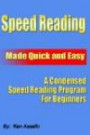 Speed Reading Made Quick And Easy