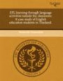 EFL learning through language activities outside the classroom: A case study of English education students in Thailand
