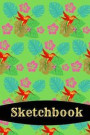 Sketchbook: Hummingbirds Tropical Summer Art Gift - SKETCHBOOK, 130 pages, 6 x 9